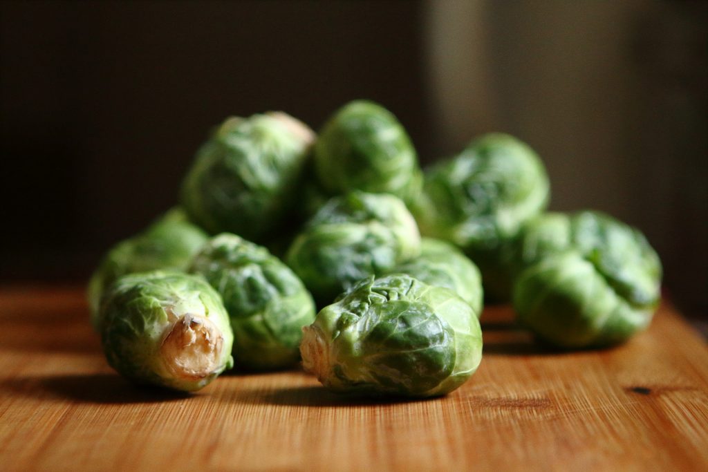 Rich in soluble fibre - brussels sprouts